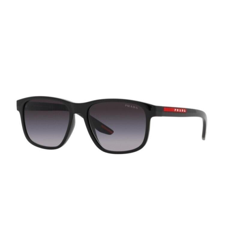 Prada Sport PS 06Y 1AB-09U Black/grey Gradient Men Sunglasses 56mm