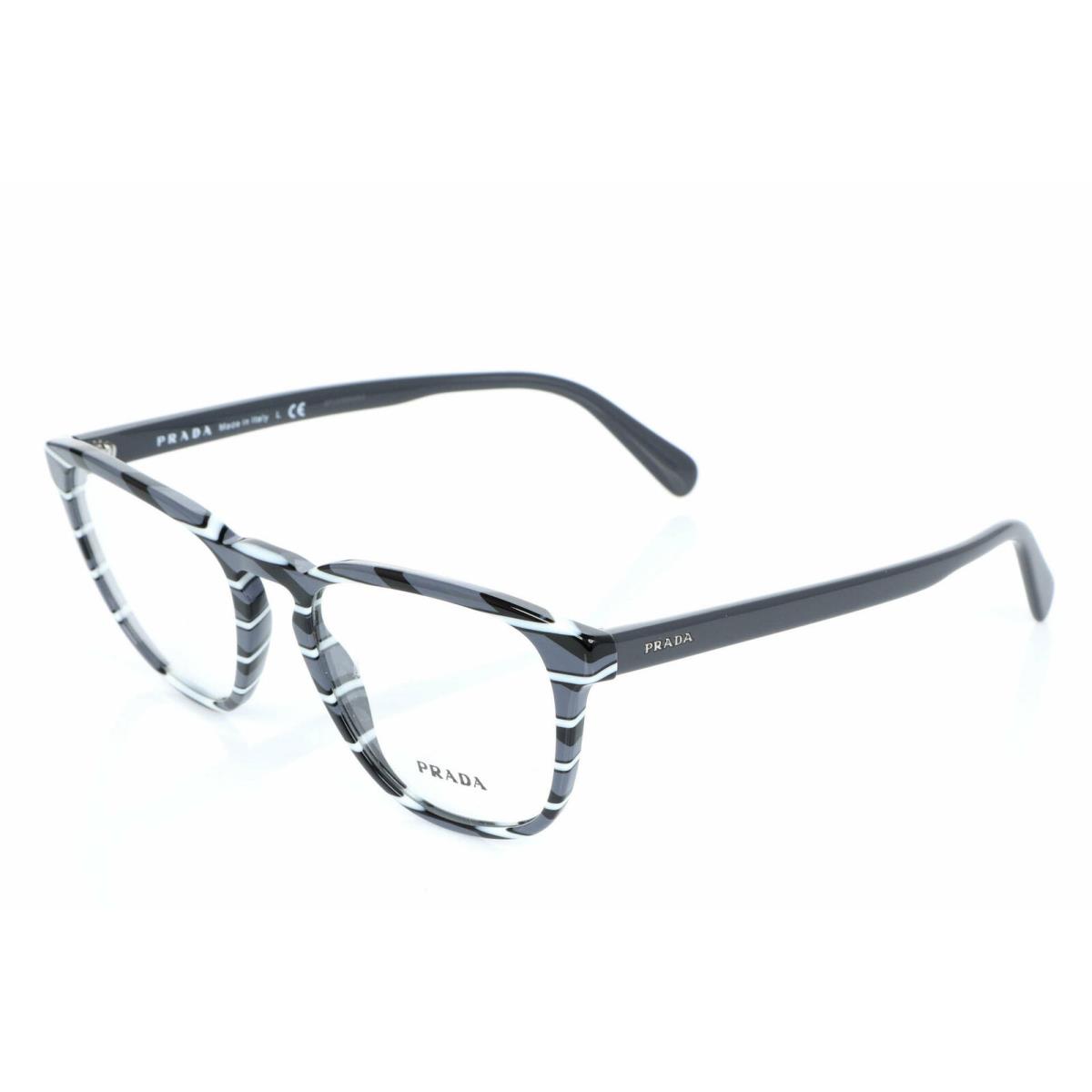 Prada 276288 Striped Grey/white One Size