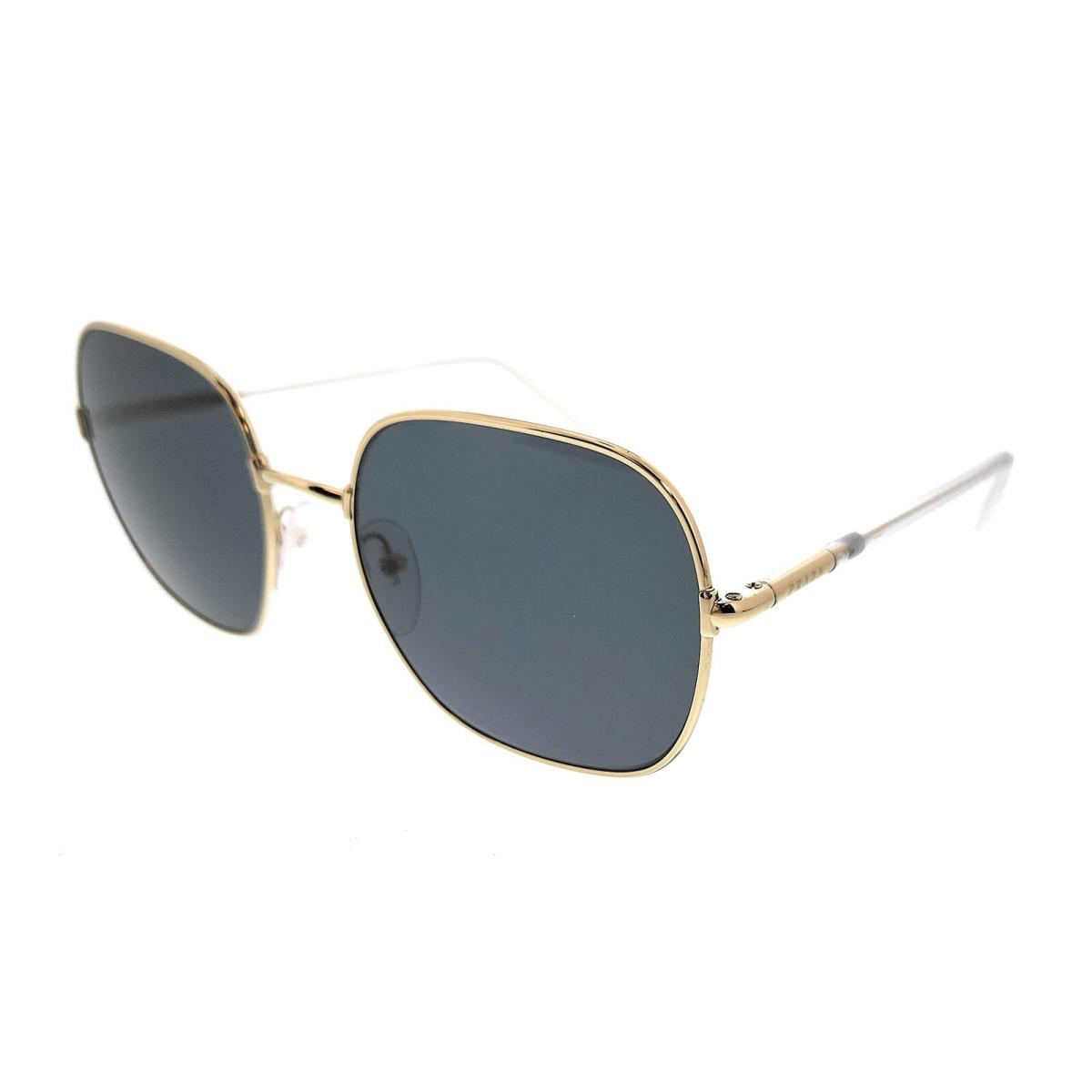Prada 0PR 67XS ZVN09T Pale Gold Square Sunglasses