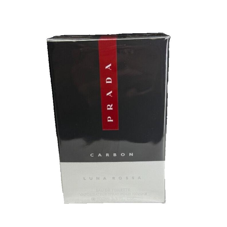 Prada Carbon Luna Rossa Eau De Toilette Spray Pour Homme 3.3 oz