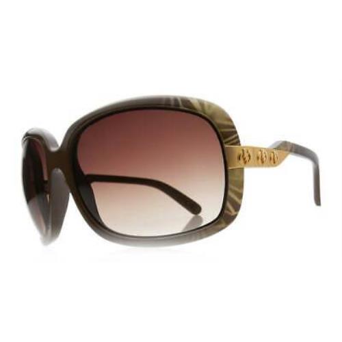 Electric Visual Hightone Havana Brown / Brown Gradient Sunglasses ES06234345