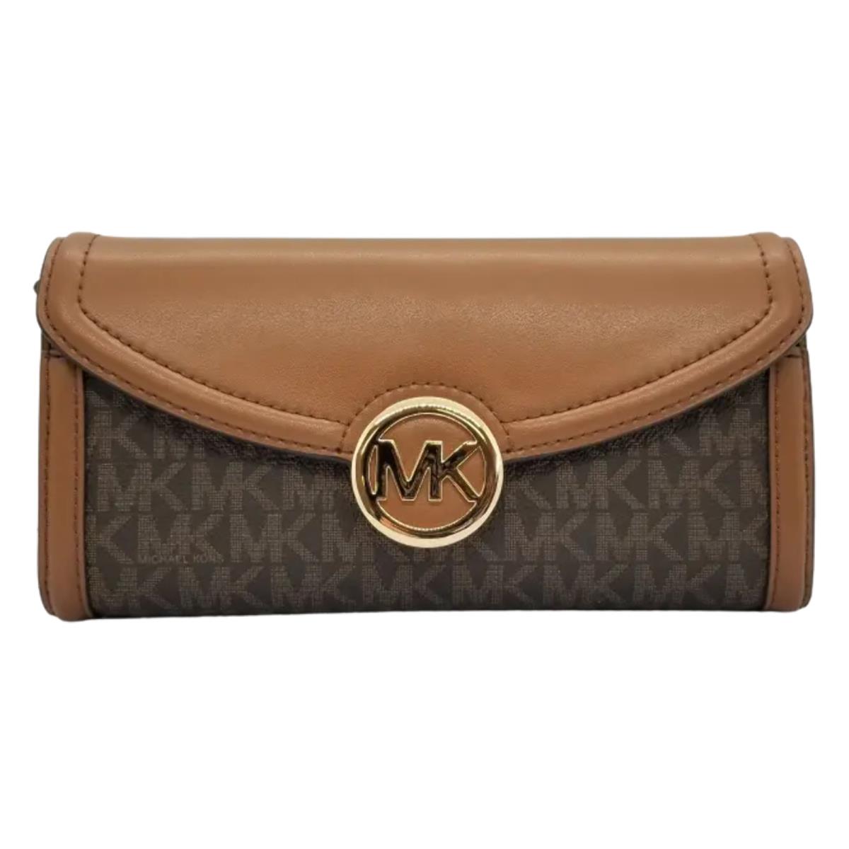 Michael Kors Large Fulton Flap Carryall Wallet