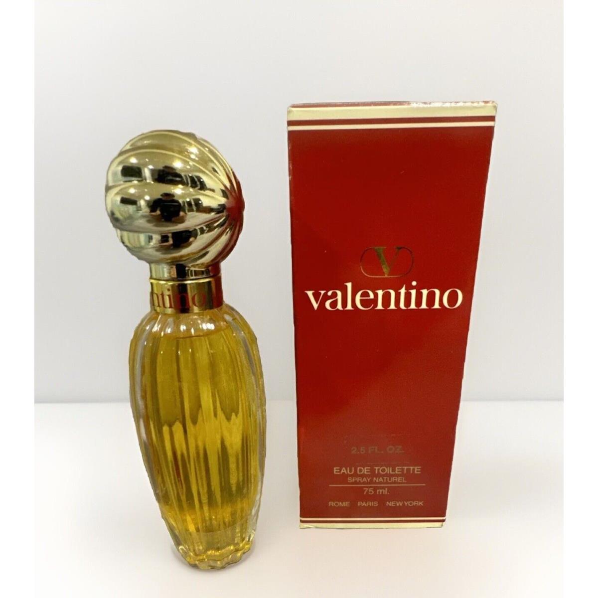 Valentino V by Valentino 2.5oz/75ml Edt For Women Spray Vintage w Box Read