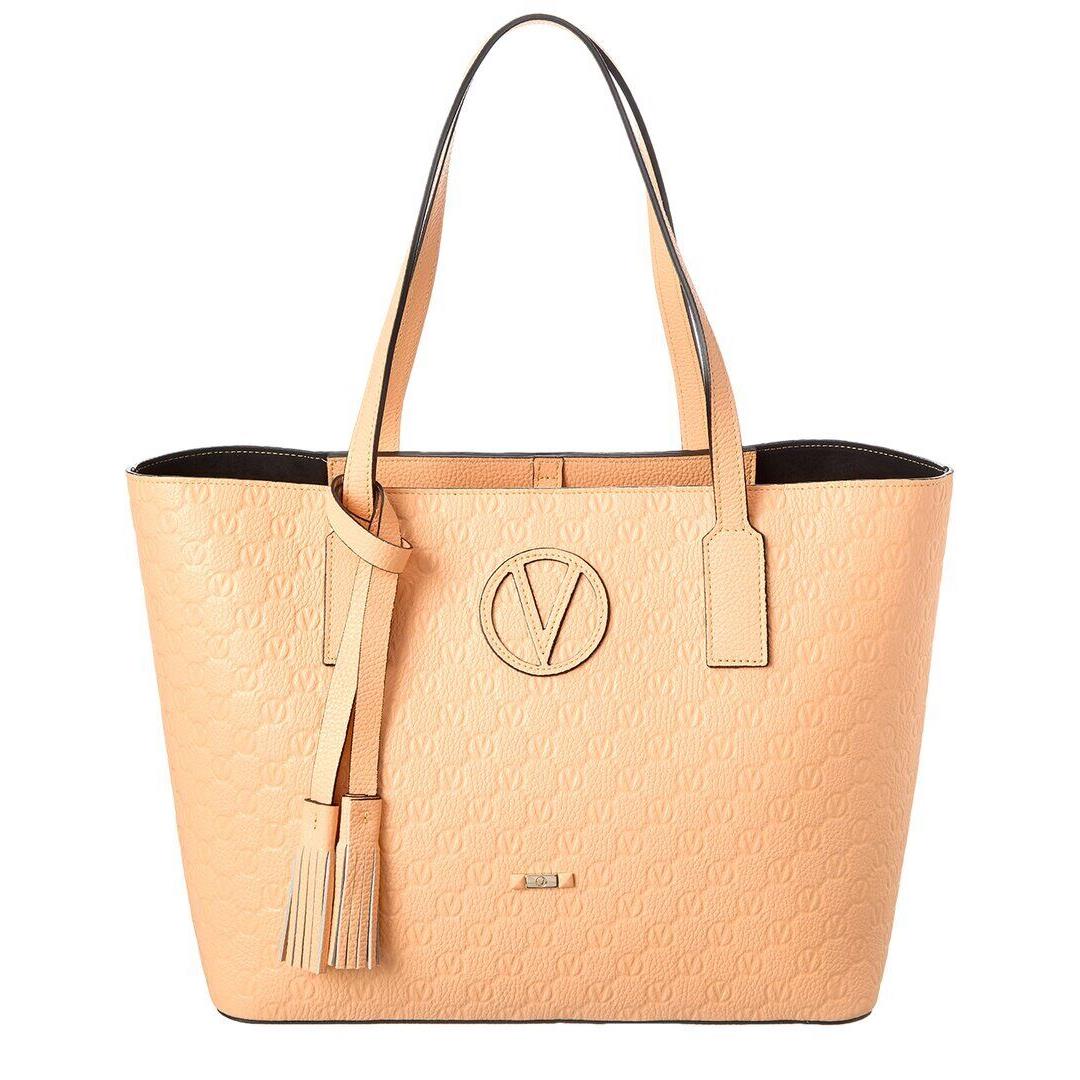 Valentino By Mario Valentino Soho Medallion Leather Tote Women`s Pink