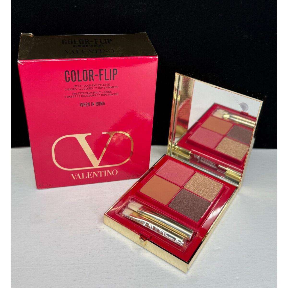 Valentino Color-flip Multi Look Eye Palette 0.62 oz When In Roma