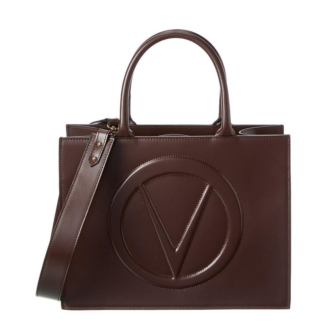 Valentino By Mario Valentino Victoria Broderie Leather Tote Women`s