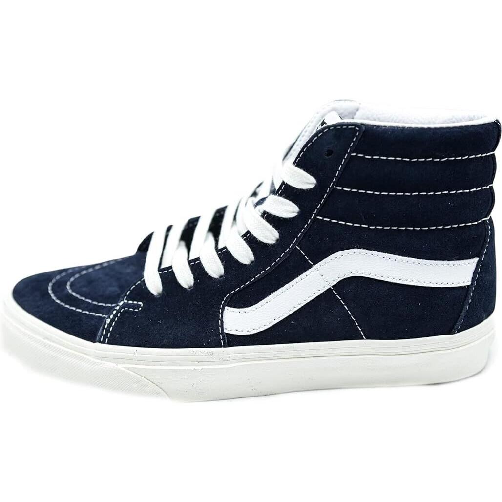 Vans Men`s Low-top Sneakers Blue Parisian Night Snow White Size 9.5