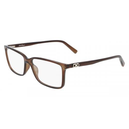 and Auathentic Salvatore Ferragamo 2894 210 Crystal Brown 56 15 150