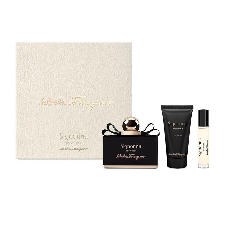 Salvatore Ferragamo Ladies Signorina Misteriosa 3pc Gift Set Fragrances