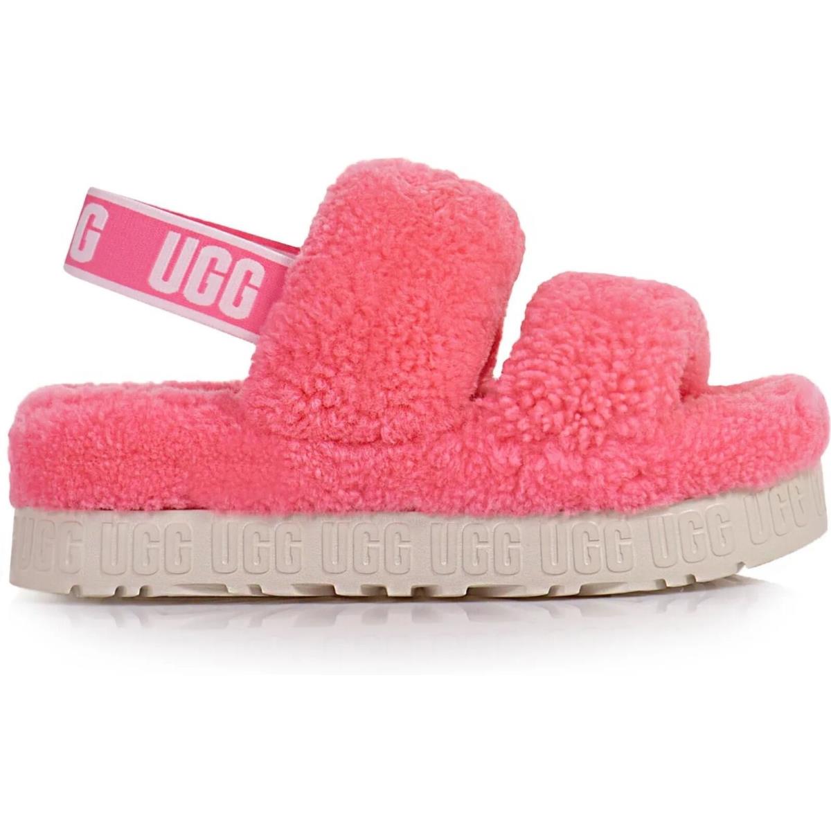 Women`s Ugg Oh Fluffita Platform Pink Rose 1120876PKRS