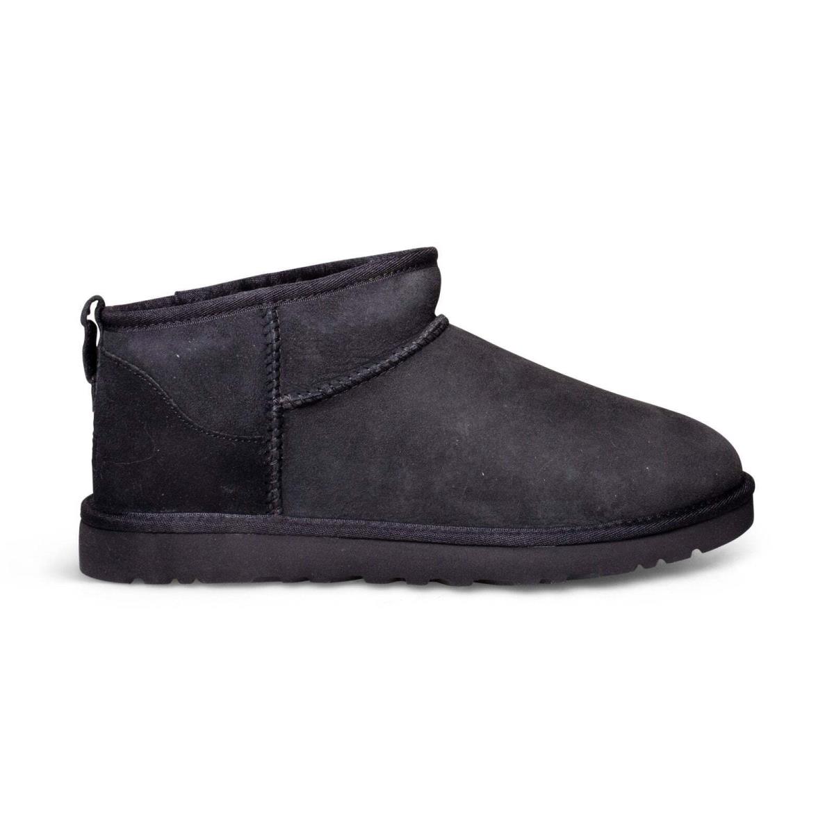 Ugg Classic Ultra Mini Black Boots - Men`s