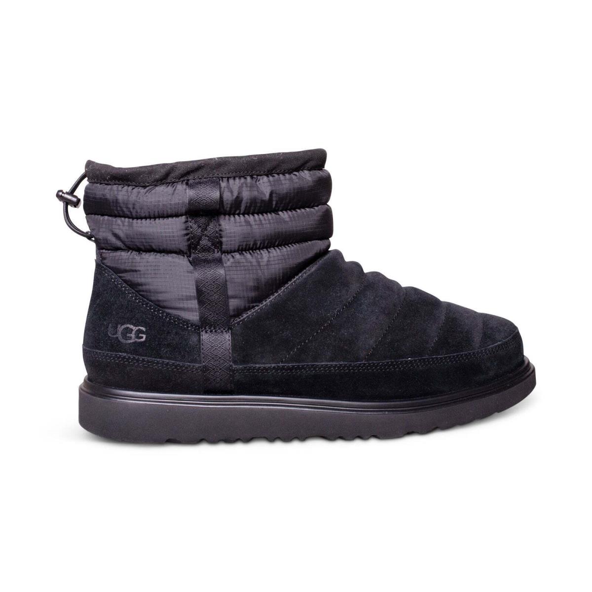 Ugg Classic Mini Pull On Weather Black Boots - Men`s