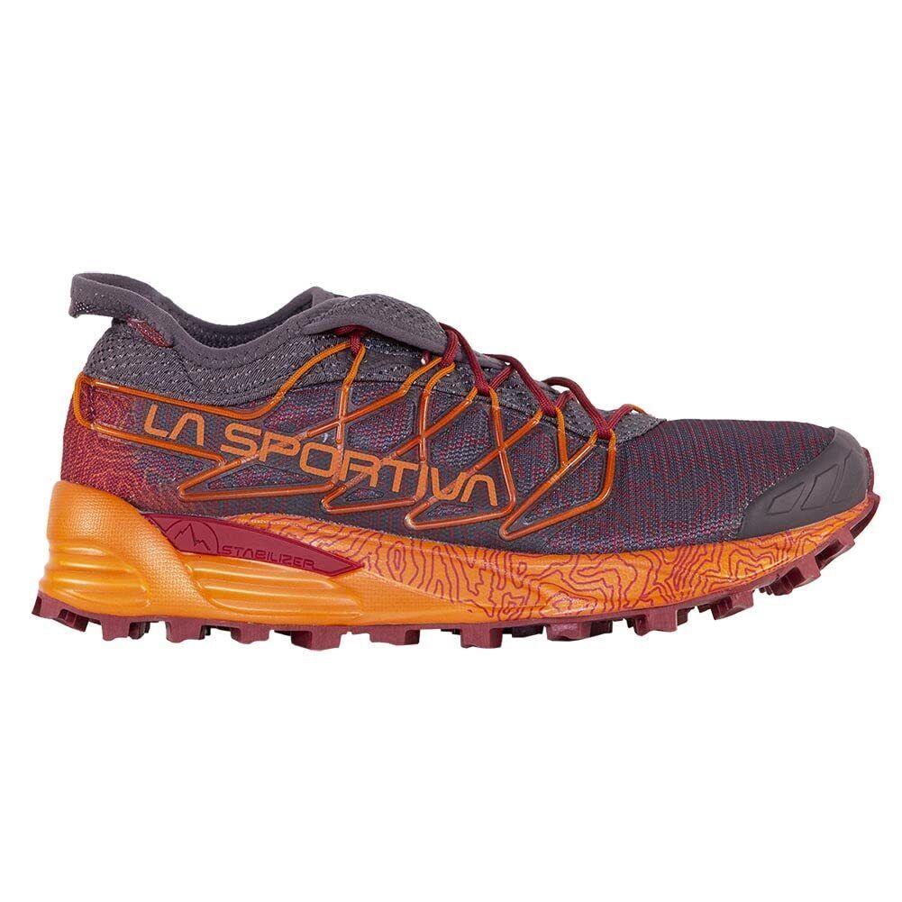 La Sportiva Mutant Mountain Running Shoe - Men`s Carbon/hawaiian Sun 43