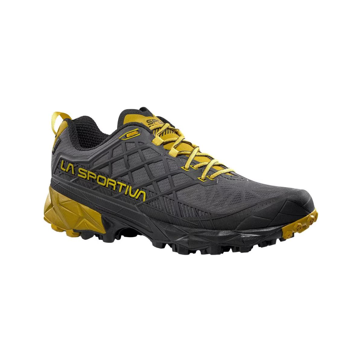 La Sportiva Akyra II Gtx Men`s Trail Running Shoes Carbon/bamboo M45