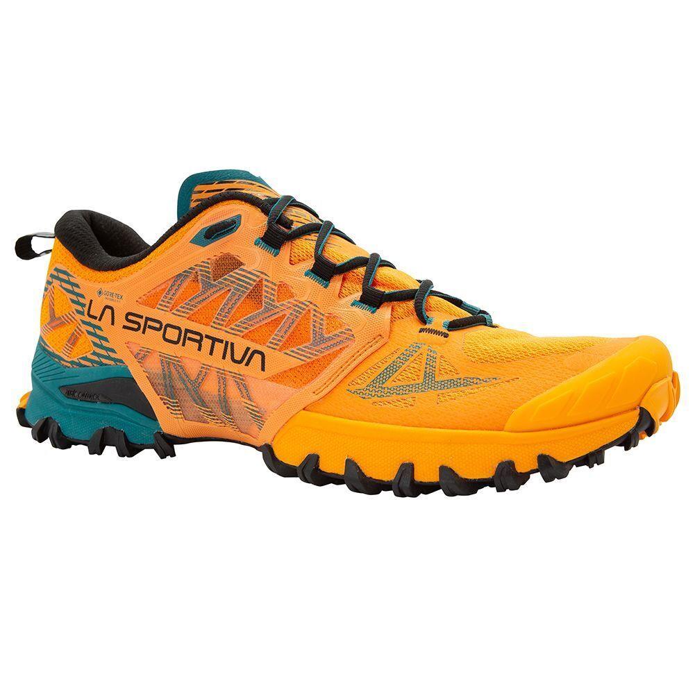 La Sportiva Bushido Iii Gtx Men`s Trail Running Shoes Papaya/everglade M45.5