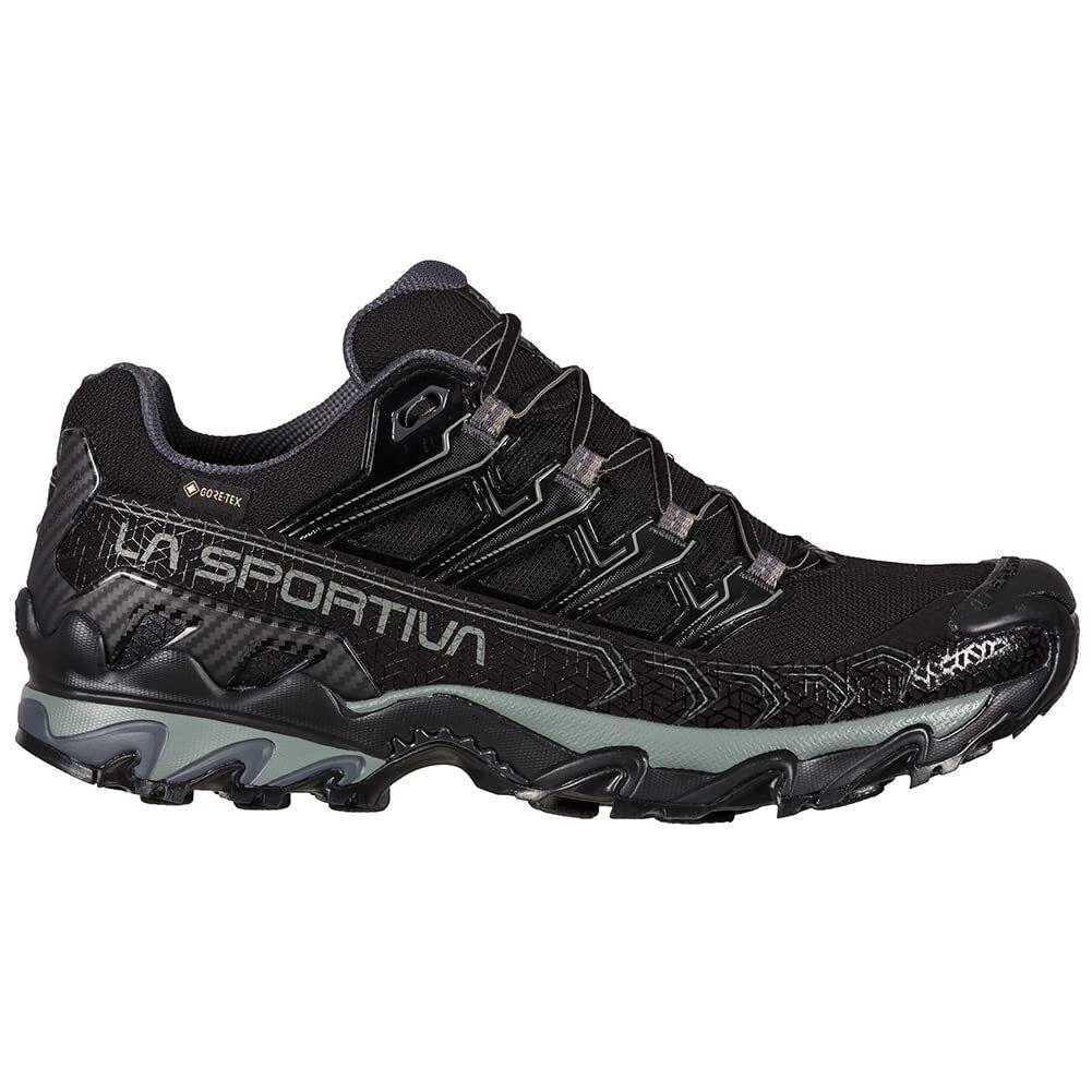 La Sportiva Mens Ultra Raptor II Gtx Wide Trail Running Shoes Black/clay 11.5