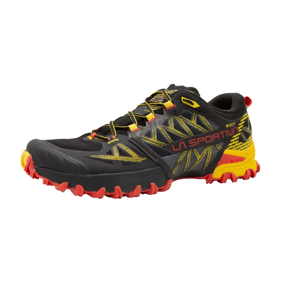 Lasportiva Mens Bushido Iii Gtx Waterproof Trail Running Shoe Black/yellow 11.5