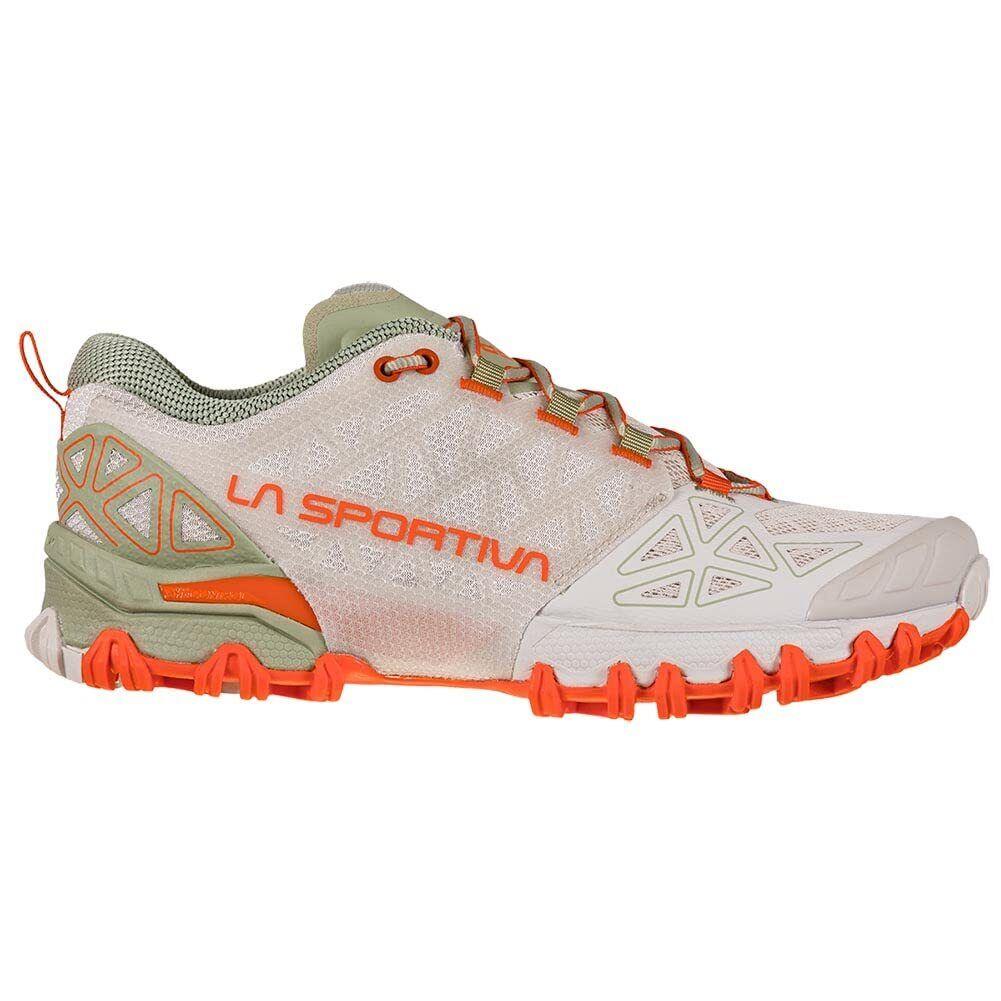 La Sportiva Womens Bushido II Trail Running Shoe Tea/cherry Tomato 6