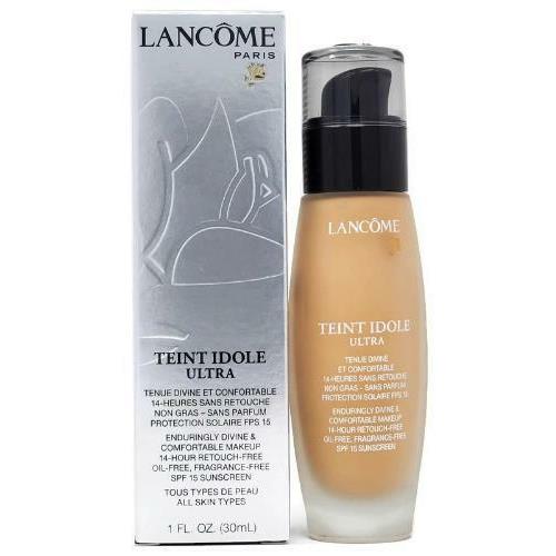 Lancome Teint Idole Ultra Divine Comfortable Makeup Spf 15 Select Shade 1 oz