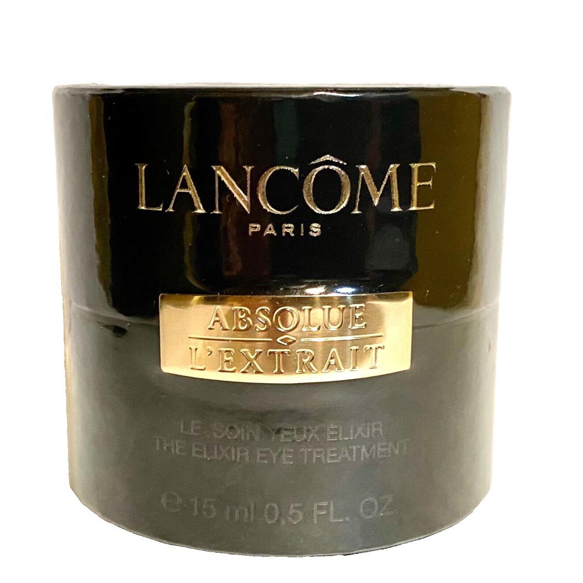 Lancome Aboslue L`extrait The Elixir Eye Treatment 0.5oz/15 Mil