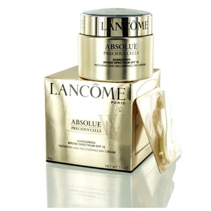 Lancome Absolue Precious Cells Intense Revitalizing Cream Spf 15 1.7 oz Expired