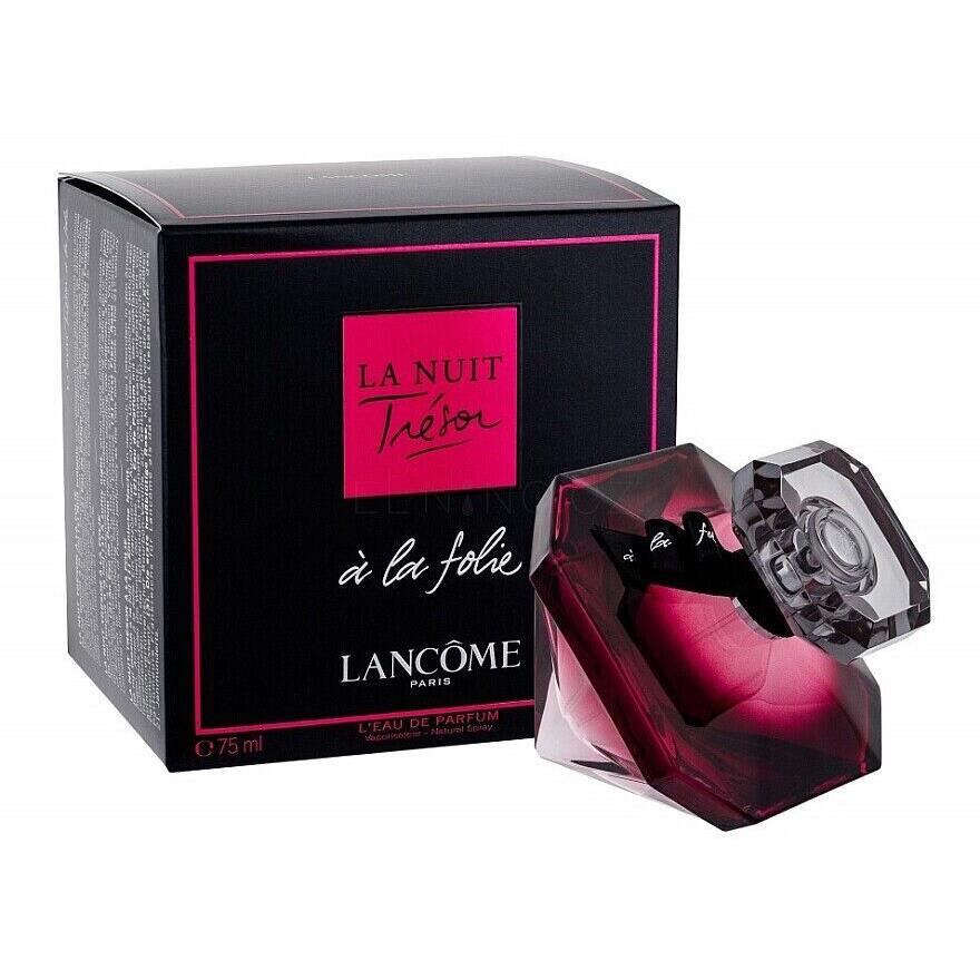 La Nuit Tresor A La Folie Lancome Women 2.5 oz 75 ml L`eau De Parfum Spray