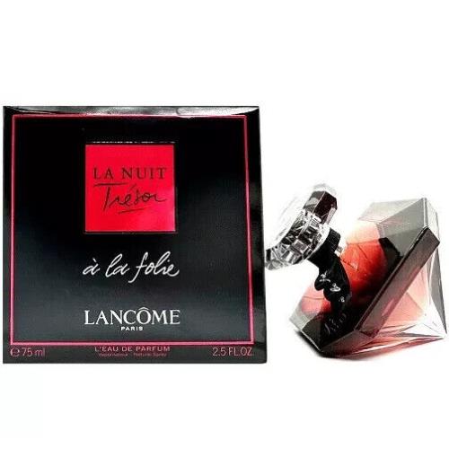 Tresor La Nuit A La Folie Lancome Women 2.5 oz 75 ml L`eau De Parfum Spray