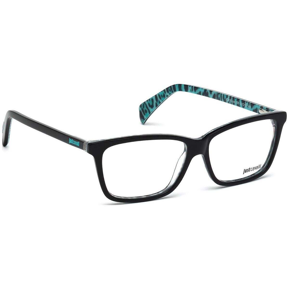 Just Cavalli JC616 005 Black Plastic Eyeglasses Frames 53-13-140 JC 616 RX