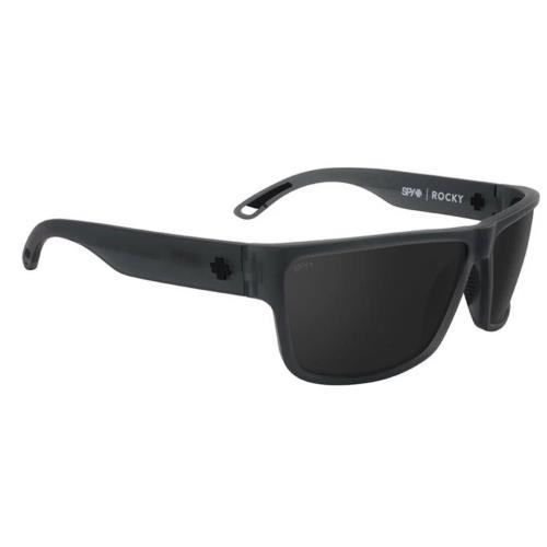 Spy Optic Rocky Sunglasses - Matte Translucent Gunmetal / Happy Gray Polar