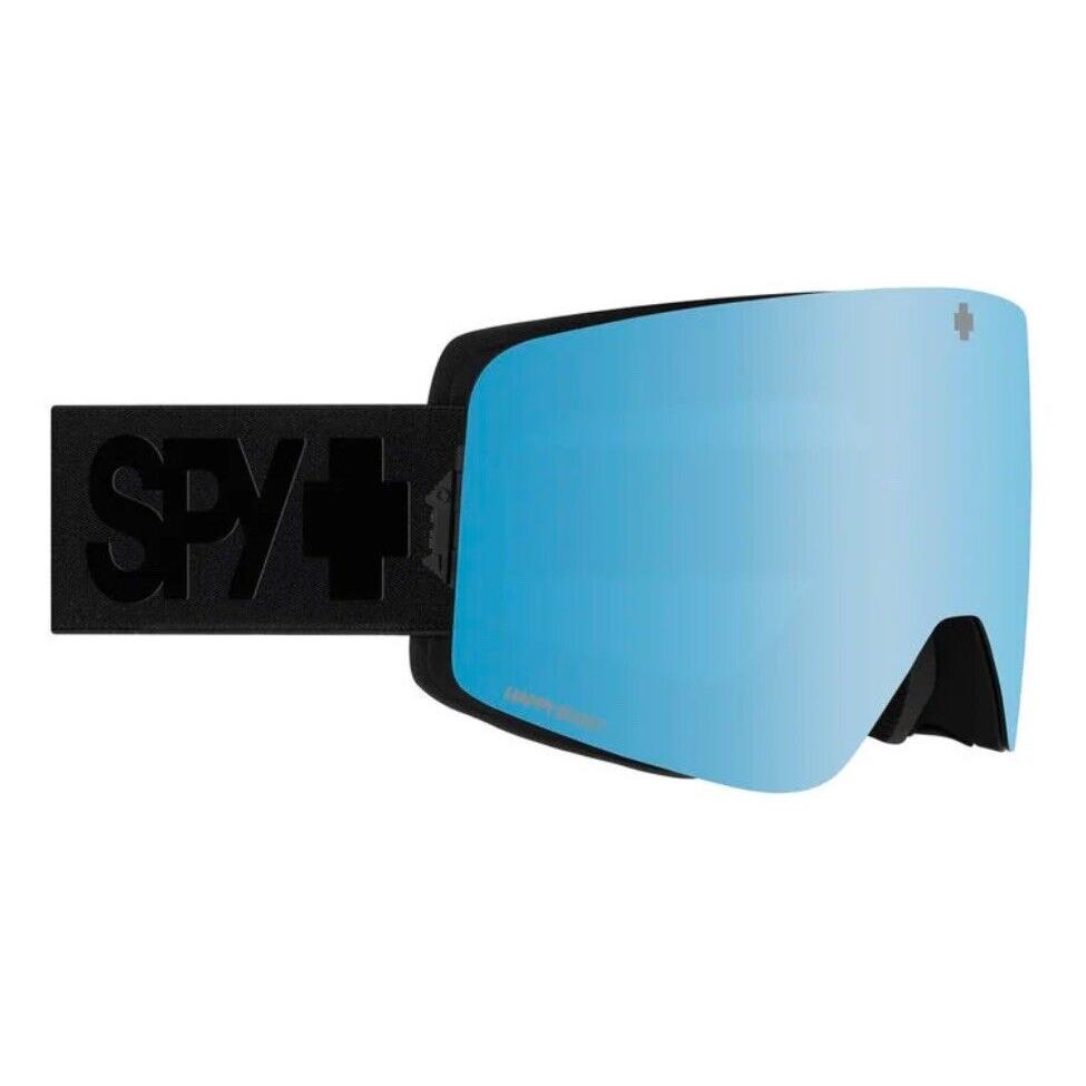 Spy Optic Marauder Elite Eco Snow Goggles - Matte Blk / Happy Boost Ice Mirror - Frame: Matte Black, Lens: Happy Boost Ice Blue Mirror