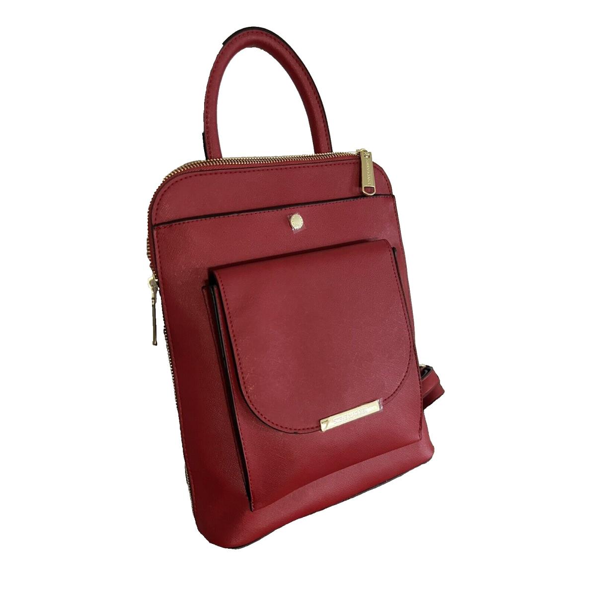 Steve Madden Bmarino Crimson Backpack Tablet Bag Berry Red