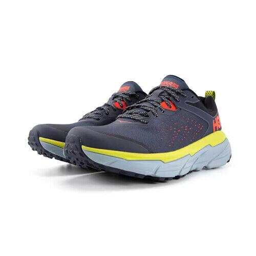 Hoka One One Challenger Atr 6 1106510-OBGS Men`s 7.5 Blue Running Shoes EEE668 - Blue