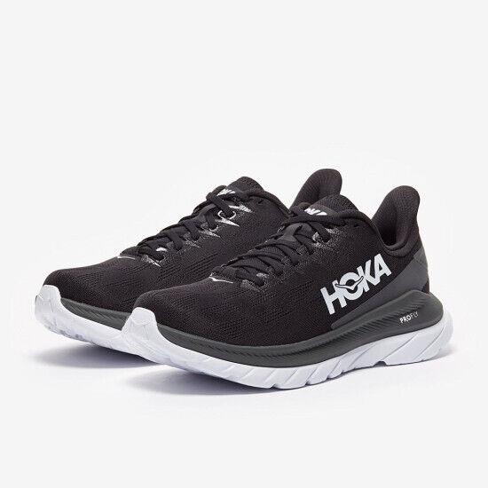 Hoka One One Mach 4 1113529-BDSD Sneakers Women`s 9 Black Running Shoes EEE975