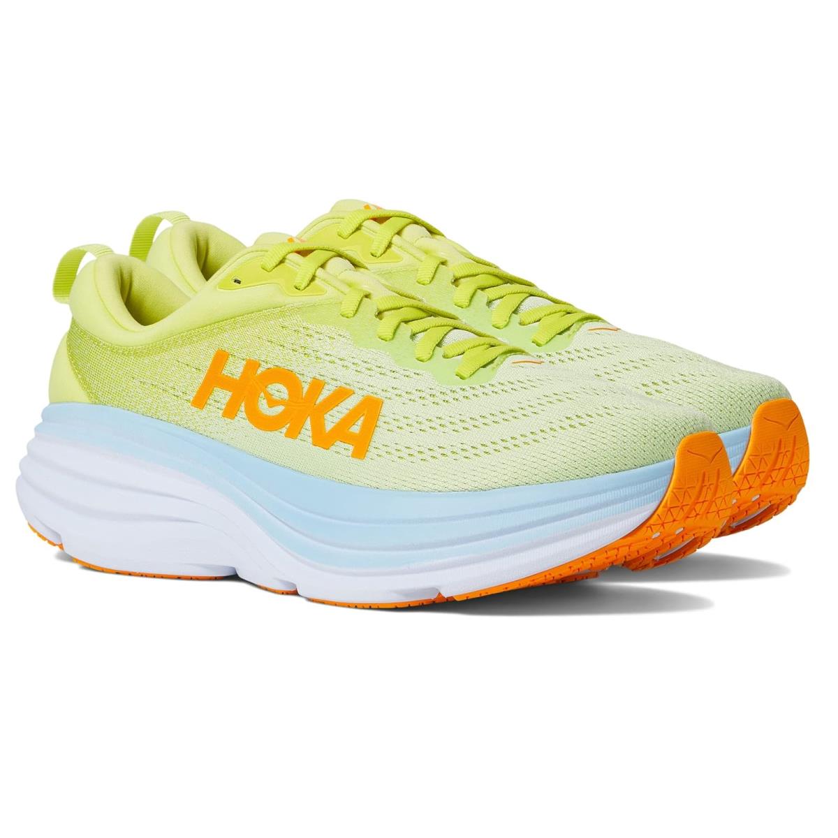 Man`s Sneakers Athletic Shoes Hoka Bondi 8 Butterfly/Evening Primrose