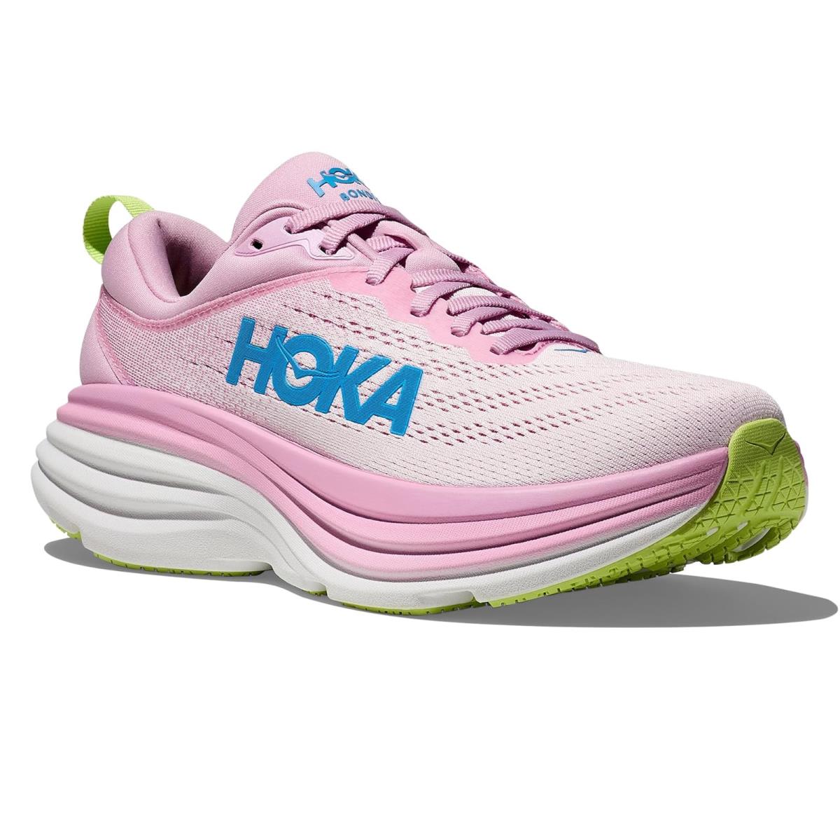 Woman`s Sneakers Athletic Shoes Hoka Bondi 8 Pink Twilight/Waterpark