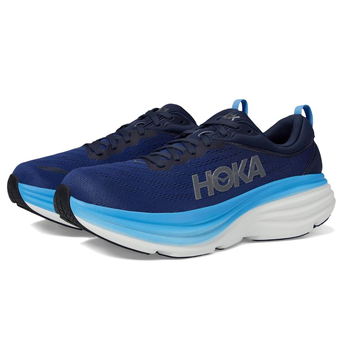 Man`s Sneakers Athletic Shoes Hoka Bondi 8 Outer Space/All Aboard