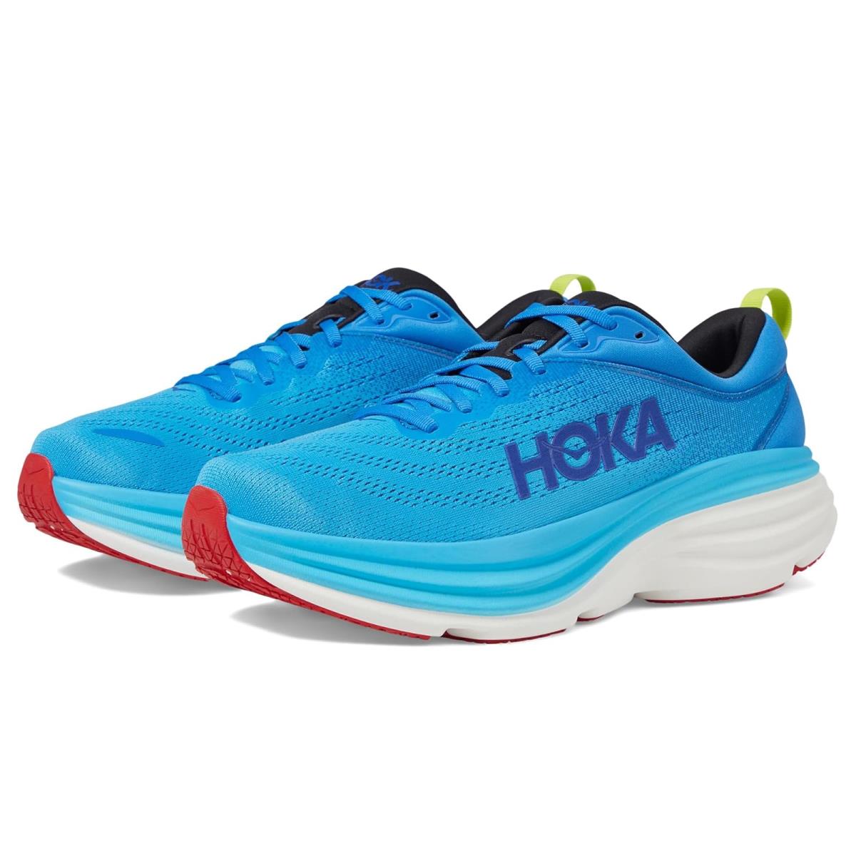 Man`s Sneakers Athletic Shoes Hoka Bondi 8 Virtual Blue/Swim Day