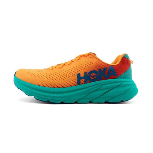 Hoka One One Rincon 3 1119395-BOFT Sneaker Mens 11.5 Orange Running Shoes EEE416