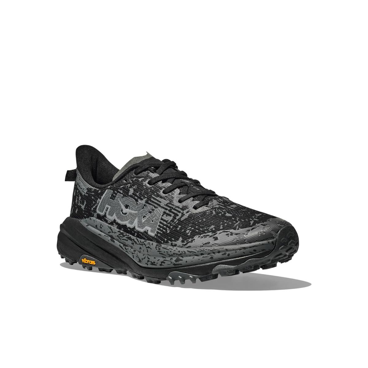 Man`s Sneakers Athletic Shoes Hoka Speedgoat 6 Gtx Black/Outer Orbit