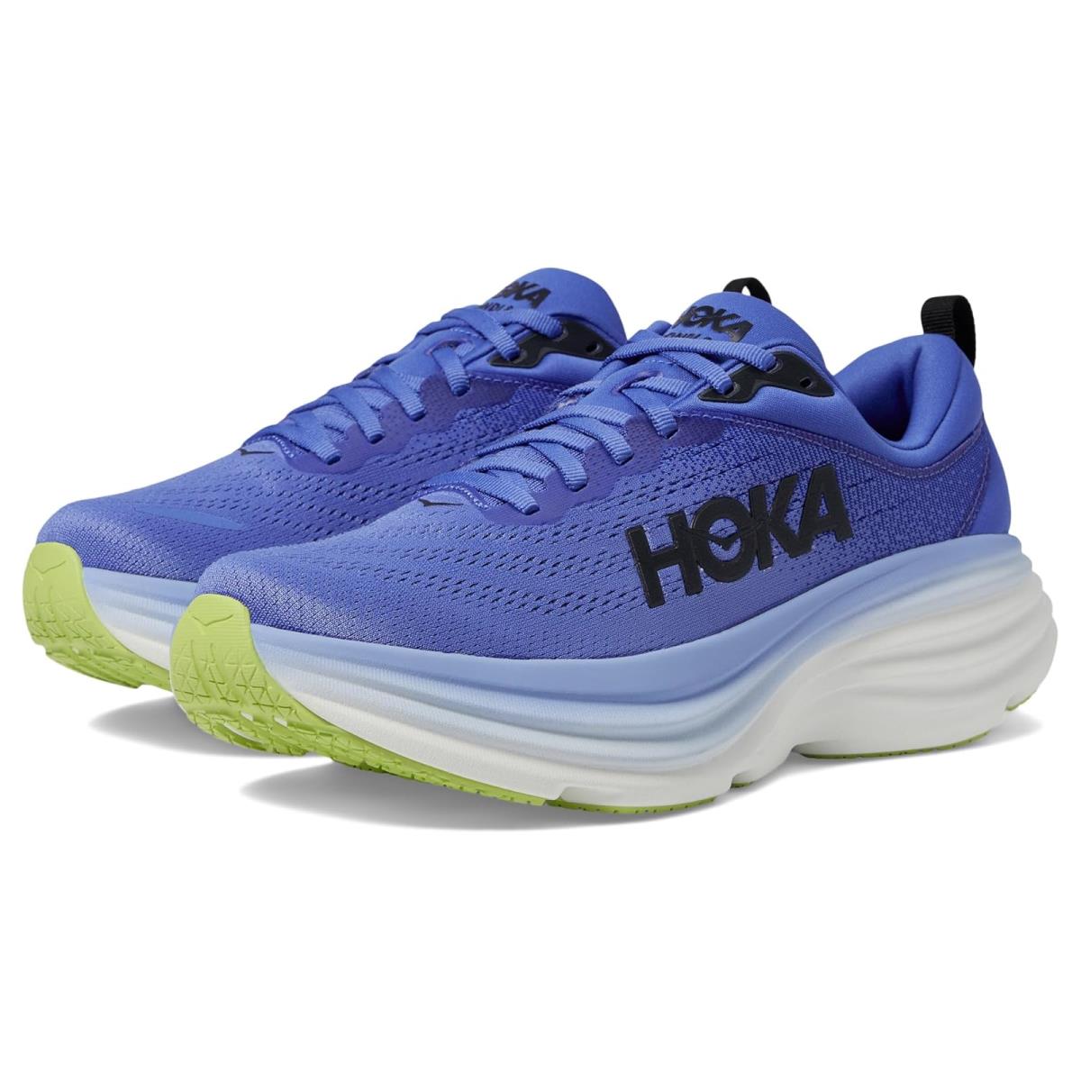 Woman`s Sneakers Athletic Shoes Hoka Bondi 8 Stellar Blue/Cosmos