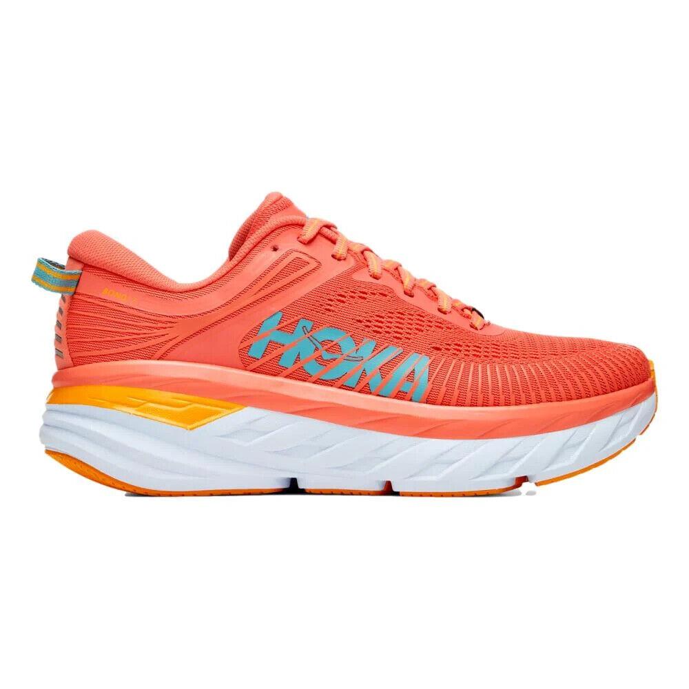 Hoka One One Bondi 7 1110519-CCSD Sneakers Women`s Camelia Running Shoes EEE1009