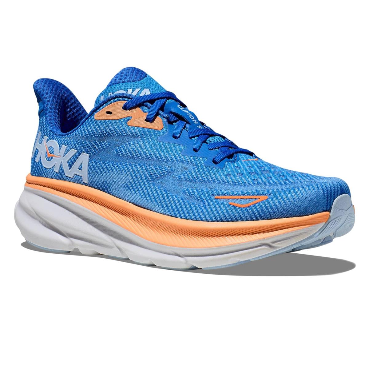 Man`s Sneakers Athletic Shoes Hoka Clifton 9 Coastal Sky/All Aboard