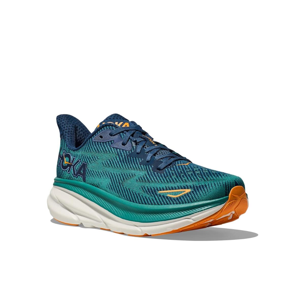 Man`s Sneakers Athletic Shoes Hoka Clifton 9 Midnight/Oceanic