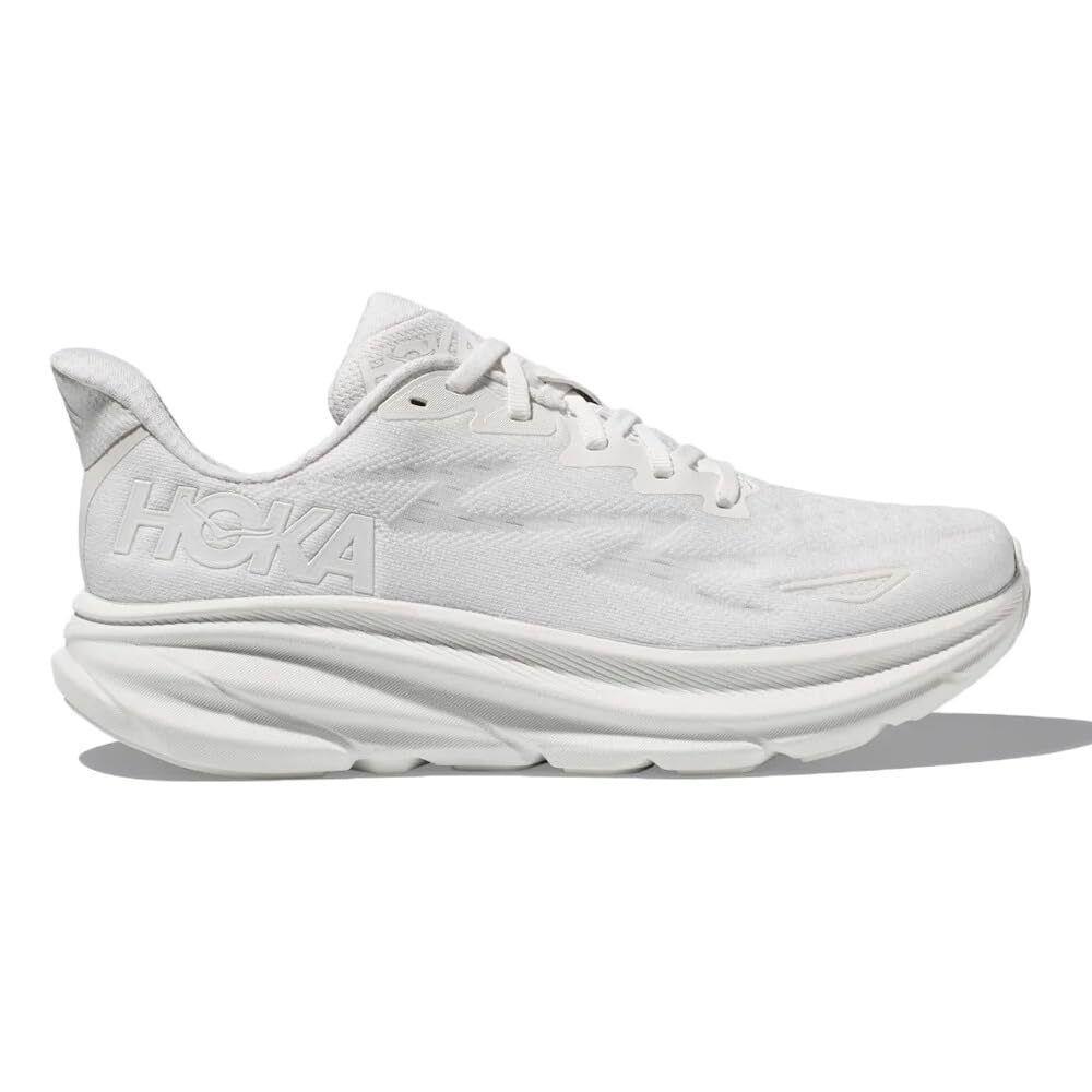 Hoka Women`s Clifton 9 Sneaker White/white 5.5