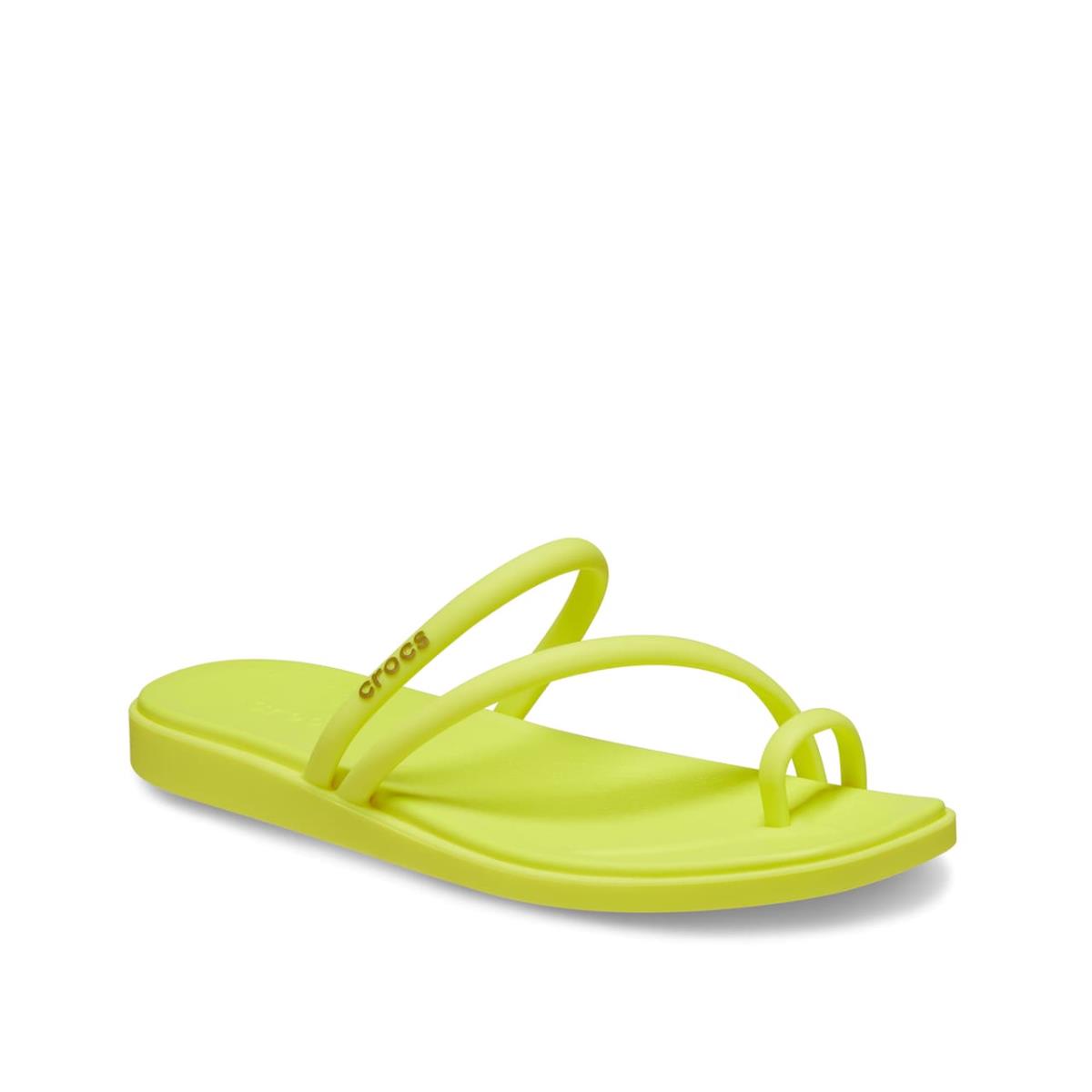 Woman`s Sandals Crocs Miami Toe Loop Sandal Yellow