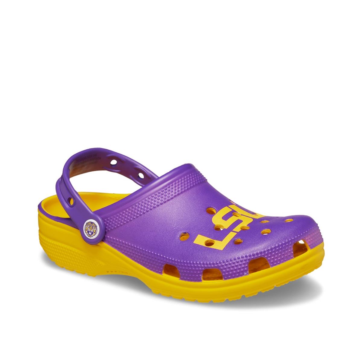 Man`s Clogs Crocs College Lsu Classic Clog