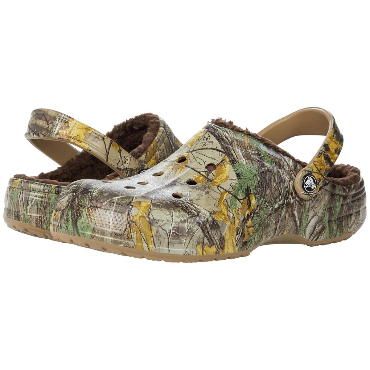 Unisex Clogs Crocs Baya Lined Realtree Xtra Clog