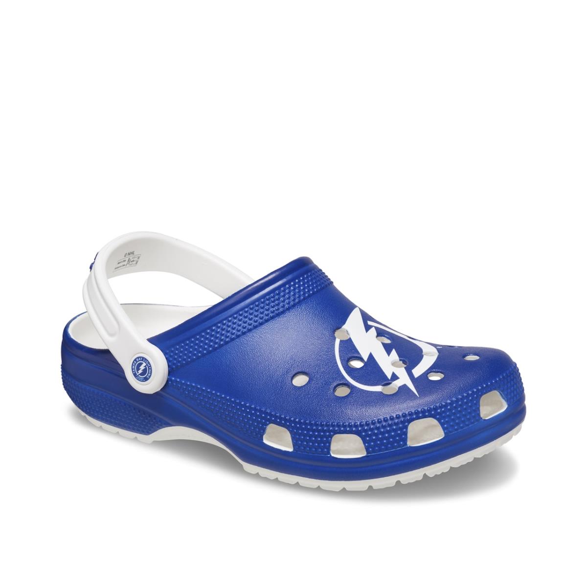 Man`s Clogs Crocs Nhl Tampa Bay Classic Clog - White