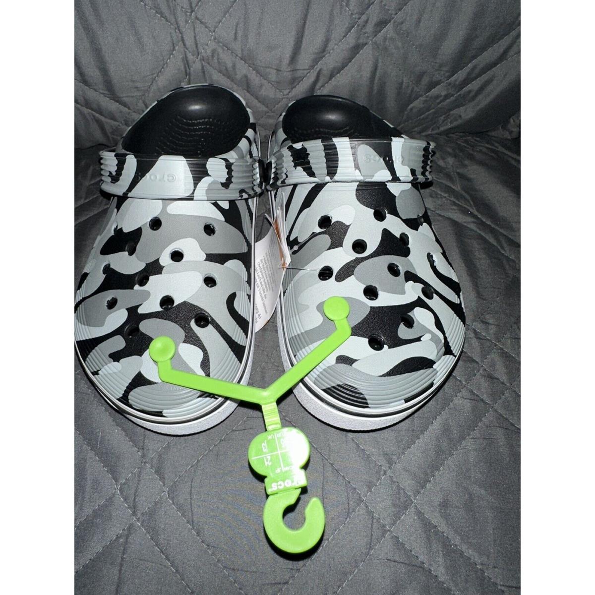 Crocs Off Court Camo Redux Clog Kids Size J3 Women s Size 5 Rare