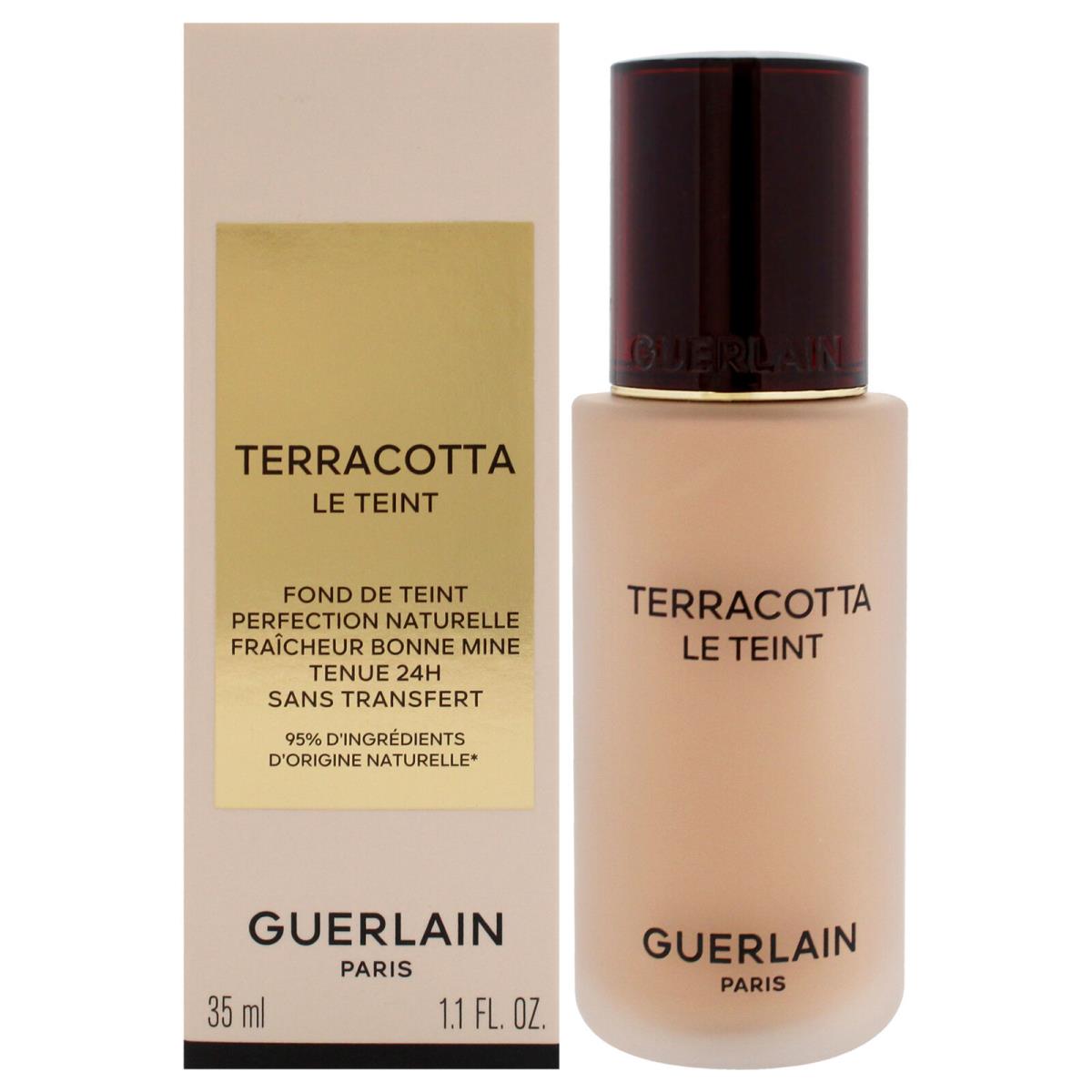 Guerlain Terracotta Le Teint 24H Wear No-transfer Foundation-3.5N Neutral - 1.1